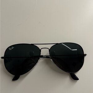 Ray-Ban Dark Aviator Sunglasses
